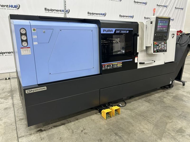 DN Solutions Puma DNT2600LM CNC Lathe Turning Center (2024)