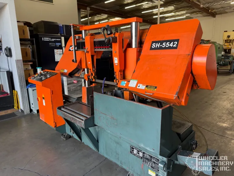 2012 COSEN SH-5542 Dual Column Horizontal Band Saw #8249 #1