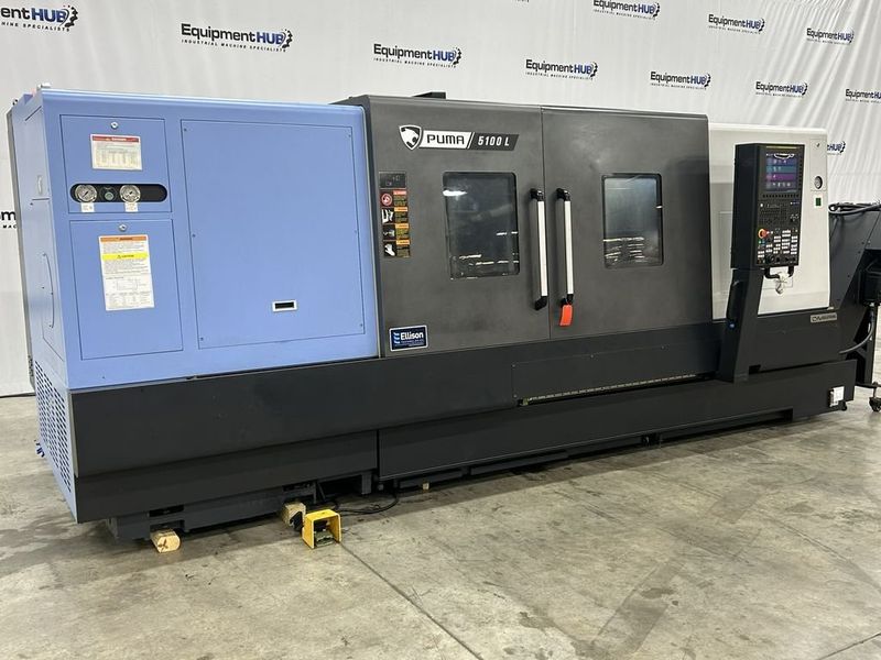 DN Solutions Puma 5100LC Big Bore CNC Lathe Turning Center (2022)