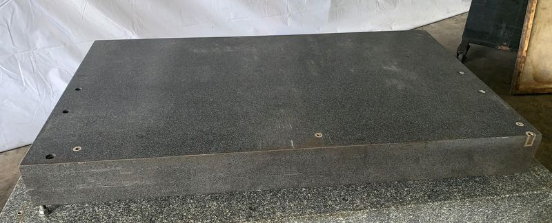 60" X 36" GRANITE SURFACE PLATE: STOCK #10993