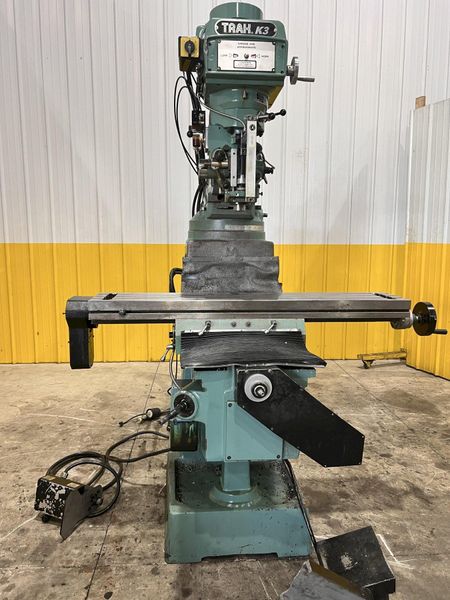 3 HP TRAK MODEL #K3 EMX VERTICAL CNC MILL, MISSING CONTROL: STOCK #23065