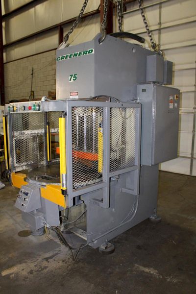 75 TON GREENERD HYDRAULIC PRESS