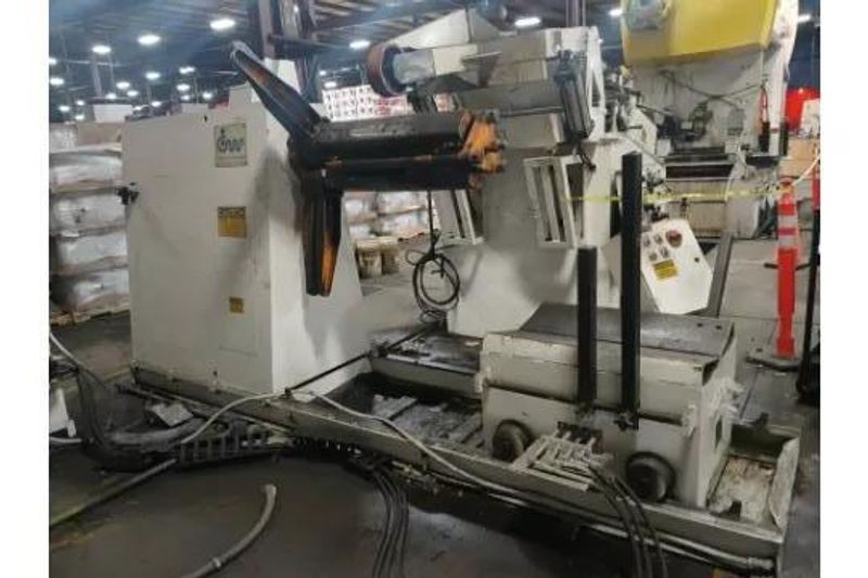 12,500 LB X 36" X .125" CWP UNCOILER STRAIGHTENER COMBO