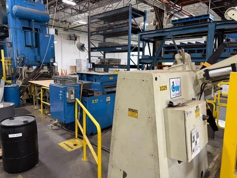 15000 LB X 24" X .093" CWP SERVO FEEDLINE