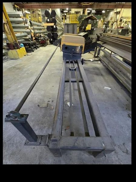 3" OD X 120" KENT BURRMASTER BRUSH DEBURRING MACHINE