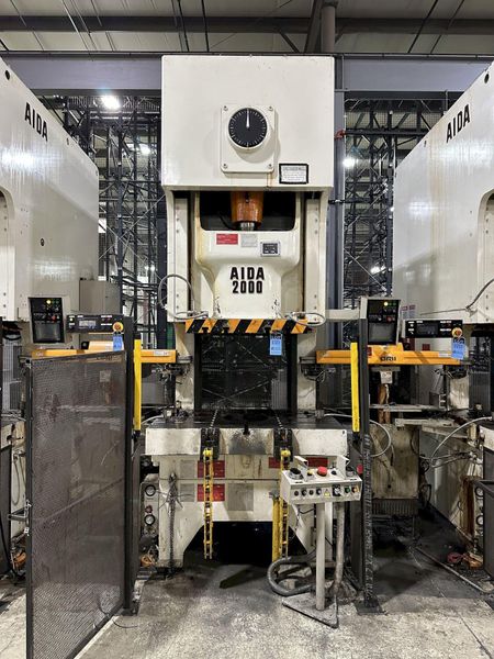 220 AIDA GAP FRAME PUNCH PRESS