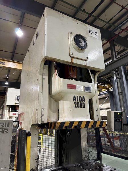 220 AIDA GAP FRAME STAMPING PRESS