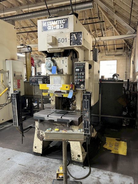 88 TON STAMTEC GAP FRAME PRESS