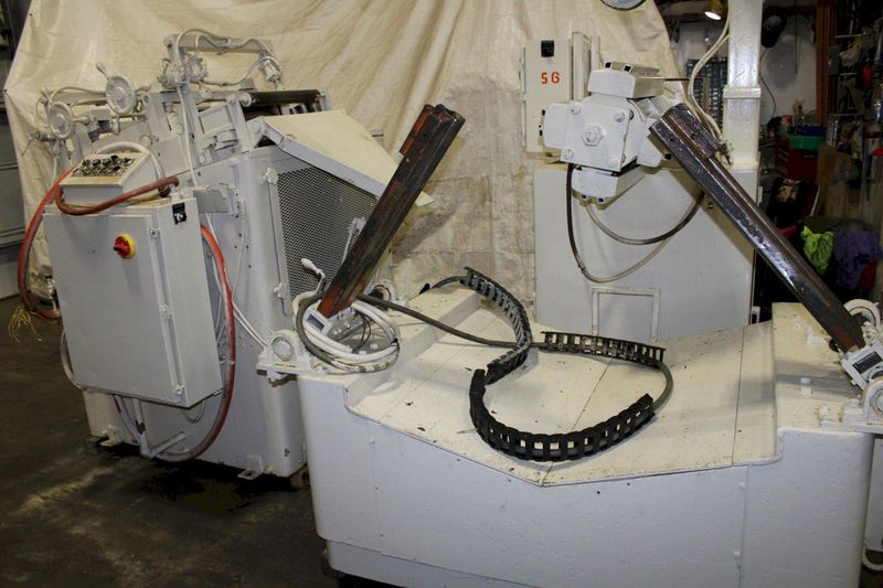 10,000 LB X 20" X .175" ROWE UNCOILER AND STRAIGHTENER WITH COIL CAR