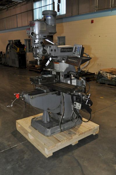 2 HP BRIDGEPORT VERTICAL MILL