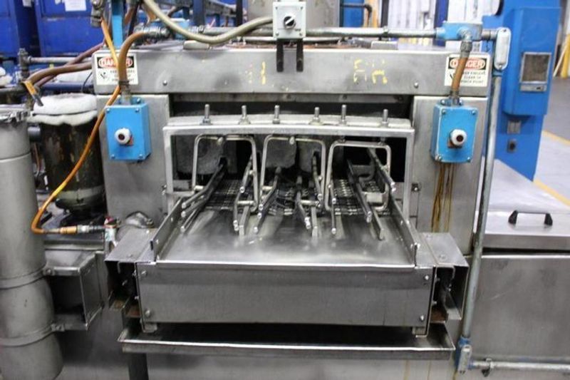 24" W x 12" H MIDBROOK 3 Stage Parts Washer, Elect Heated Wash/Rinse, Regen B/O