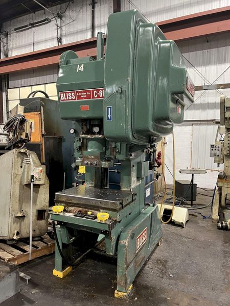 BLISS 60 TON OBI PRESS