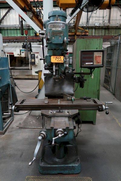 1 1/2HP BRIDGEPORT 2J VERTICAL MILLING MACHINE
