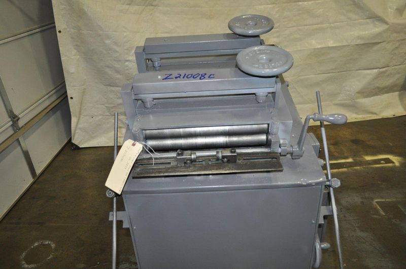 2000 LB x 15" x .080" Rowe Coil  Cradle Straightener