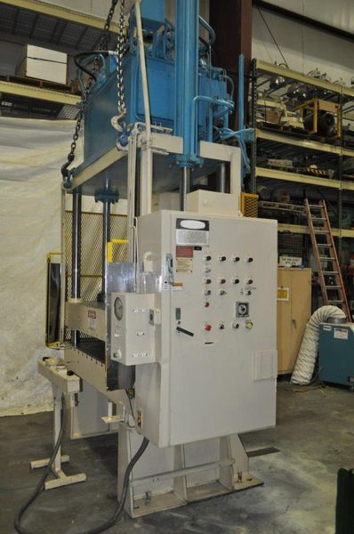 50 Ton Williams and White 4 Post Hydraulic Press