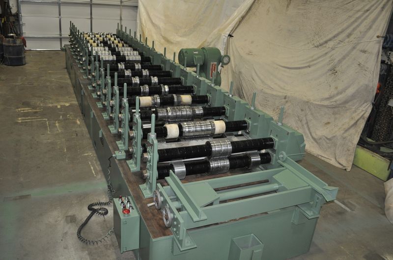 16 STAND x 48" x 3.5" SHAFT BRADBURY ROLLFORMER