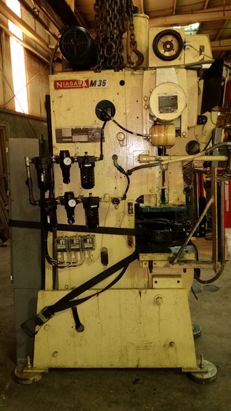 35 TON NIAGARA OBI PRESS