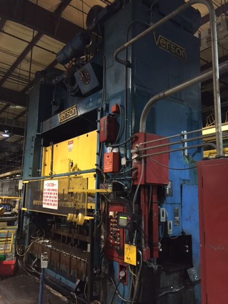 600 TON VERSON SSDC PRESS