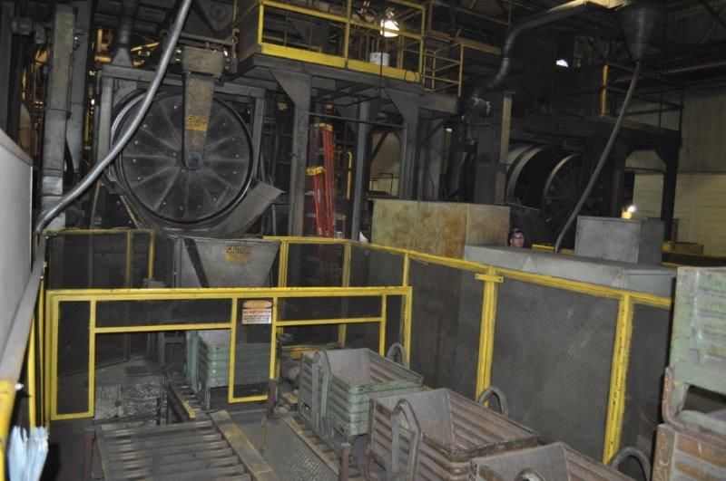 WHEELABRATOR SHOT BLAST MACHINE