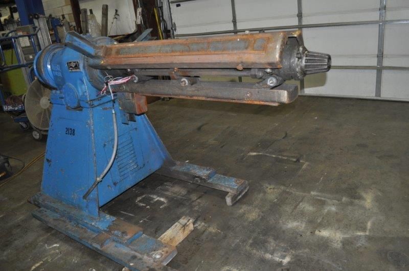 15,000 LB x 48" LITTELL UNCOILER NON-MOTORIZED