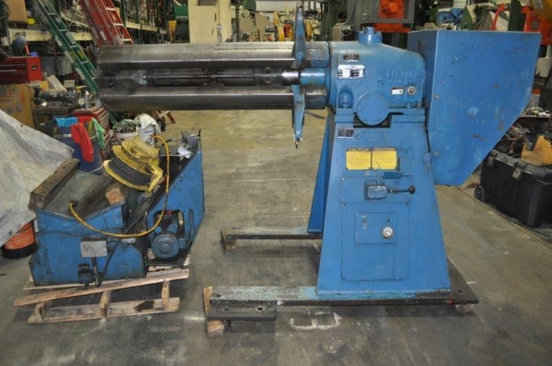 15,000 x 48" LITTELL UNCOILER NON-MOTORIZED
