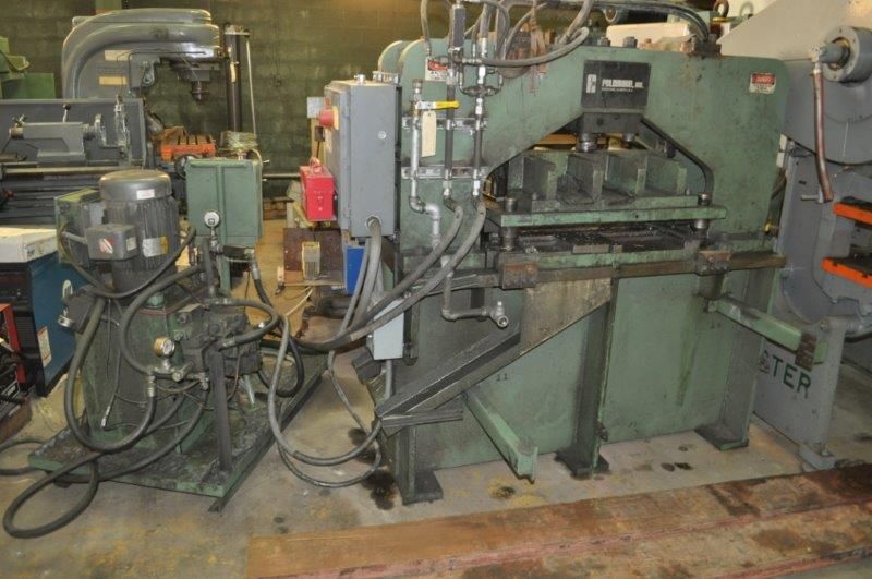 FELDMAN HYDRAULIC BRIDGE BLANKING PRESS