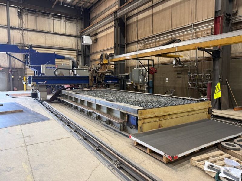 Messer TMC4500 DB 10′ x 24′ Heavy Duty Plate Processing Machine