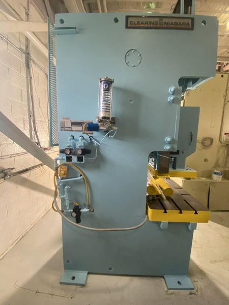 80 ton Niagara Single Crank Gap Mechanical Metal Stamping Press For Sale, Model #BN-80 Bison, Ye