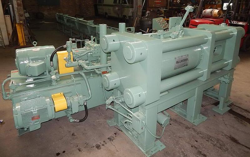 800 TON BEMCOR "LITTLE SLUGGER" HYDRAULIC SHEAR