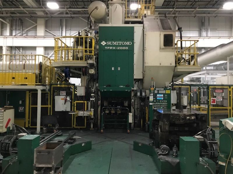 2000 Ton Sumitomo Hot Forging Press
