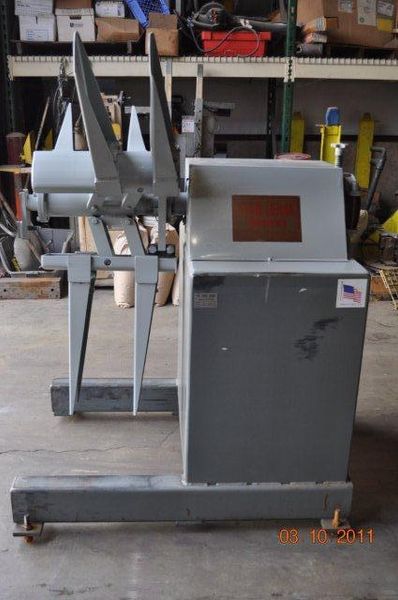 6000 LB x 12" FEED LEASE UNCOILER NON-MOTORIZED