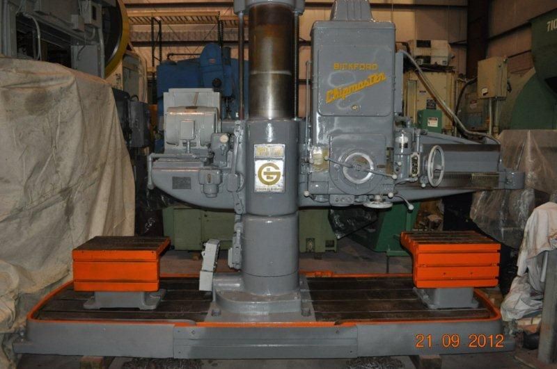 4' x 13" CINCINNATI BICKFORD RADIAL ARM DRILL