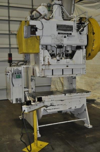 60 TON JOHNSON DOUBLE CRANK GAP FRAME PRESS
