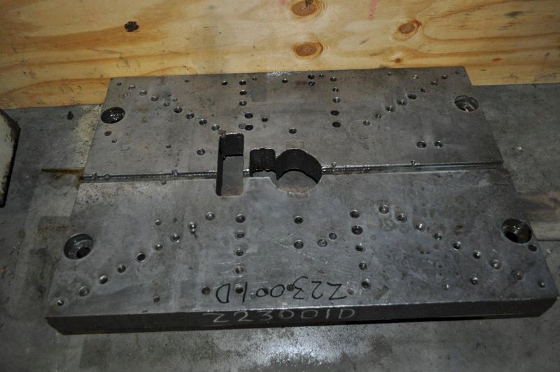 36" X 25" X 3" Bolster Plate