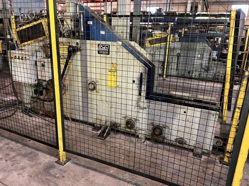 10000 LB X 12" X .312 COLT COIL CRADLE STRAIGHTENER
