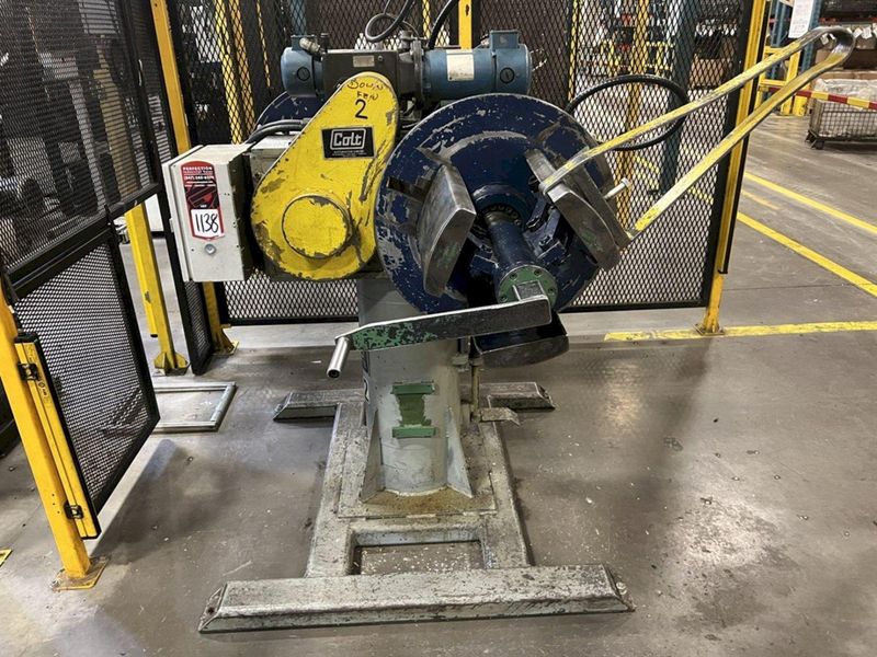 2500 LB X 12" COLT DOUBLE END UNCOILER