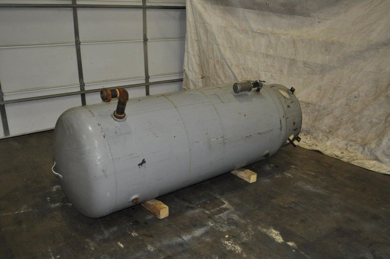 350 GALLON AIR RECIEVER TANK137 PSI