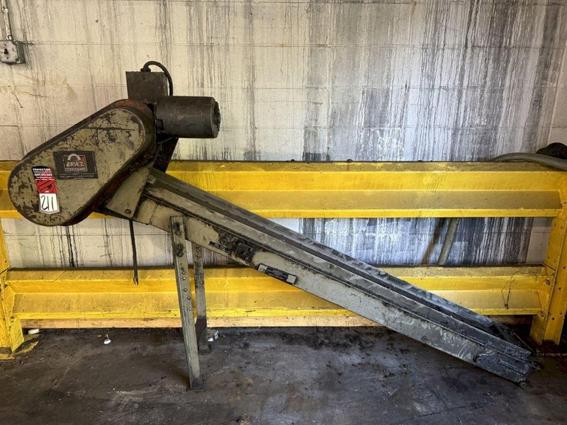 8" x 8' ERIEZ MAGNETIC SCRAP CONVEYOR