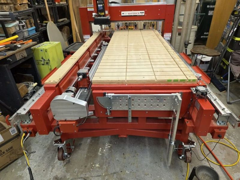 Legacy Woodworking Machinery Maverick 4′ x 8′ CNC Router with Rotary Turning Center (2025)