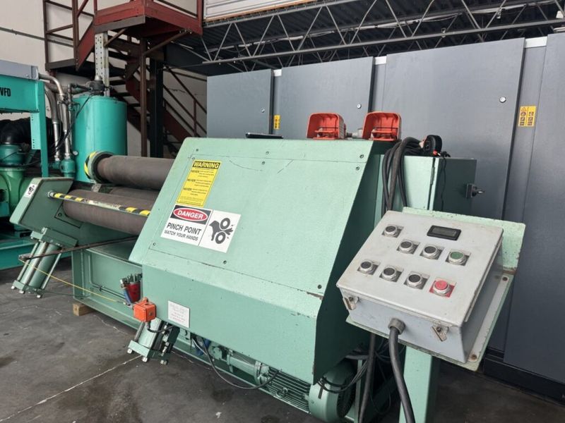 JM Montgomery 4850-H 3-Roll 1/2″ x 4′ Hydraulic Plate Bending Roll