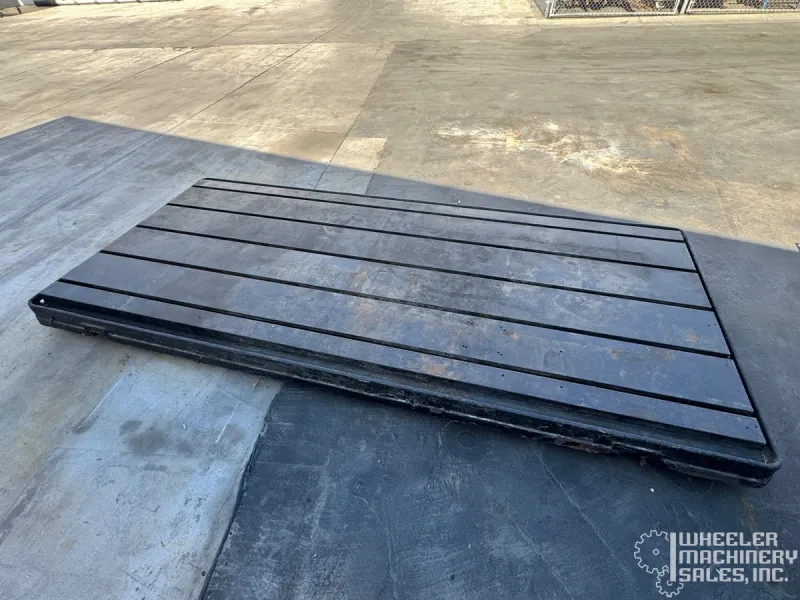 55" x 132" x 6" Thick Cast Floor Plate #8161