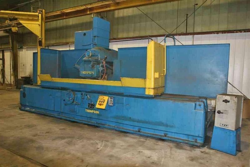 18" X 96" THOMPSON HYDRAULIC HORIZONTAL SURFACE GRINDER: STOCK #53952