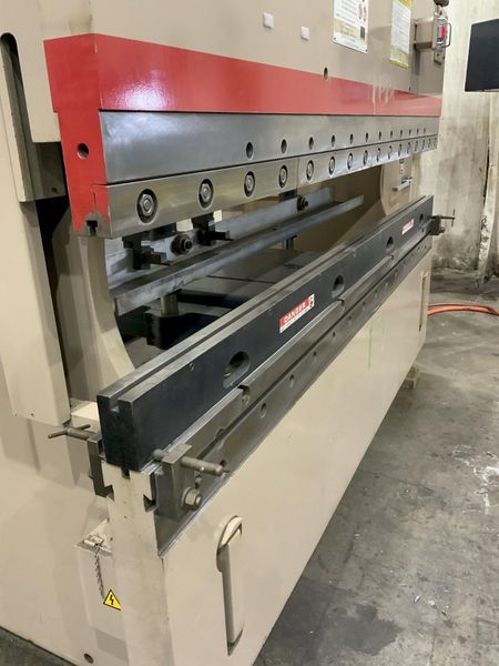 90 TON X 8' CINCINNATI MODEL 90AF-6 AUTOFORM HYDRAULIC BRAKE: STOCK #80233