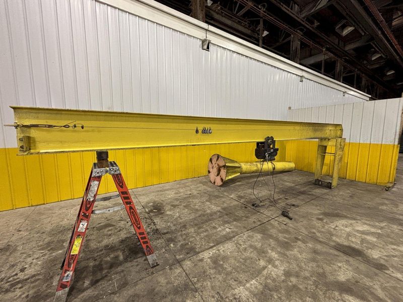 500 LB X 16' X 12' FREE STANDING JIB CRANE: STOCK #22902