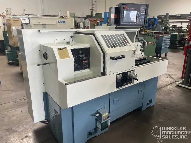 2014 Southwestern Industries Trak 1630SX Flat Bed CNC Lathe #8331 #1