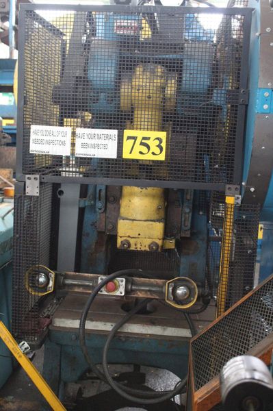 60 TON BAWDEN FLYWHEEL OBI PRESS: STOCK #71770