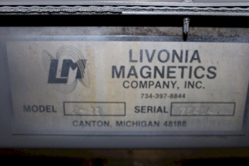 8.5" X 121" LIVONIA B-11 MAGNETIC SLIDE CONVEYOR