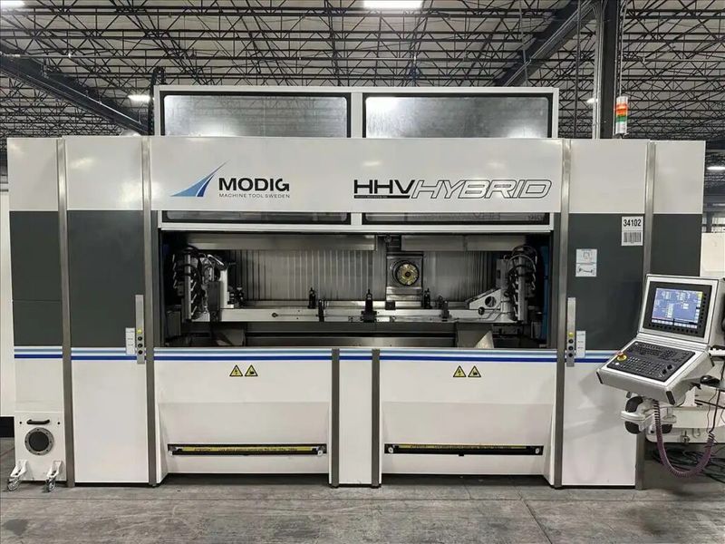 Modig HHV Hybrid 5-Axis CNC Horizontal Machining Center (2021)