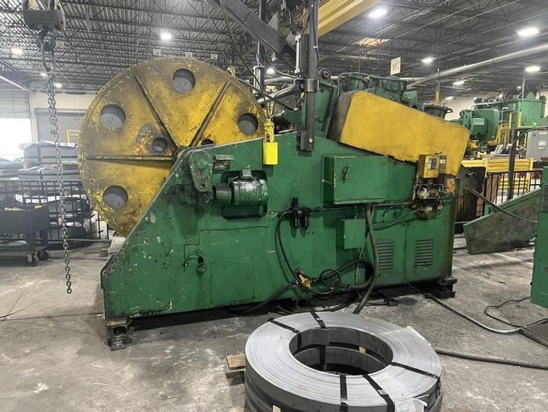 25000 LB X 24" X .250" COIL CRADLE STRAIGHTENER