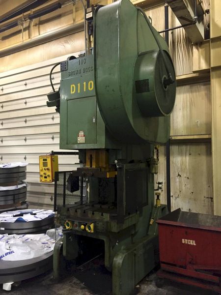 110 TON BROWN AND BOGGS OBI PRESS